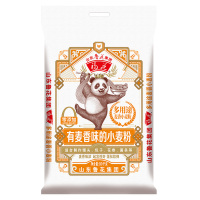 鲁花面粉熊猫系列福花有麦香的小麦粉多用途筋道面粉10kg*1袋