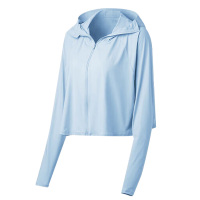 蕉下防晒服冰凉不闷热帽身一体冰薄系列披肩防晒服(颜色随机)