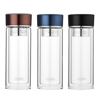 膳魔師玻璃杯300ml双层耐热茶杯TCGD-300(颜色随机)