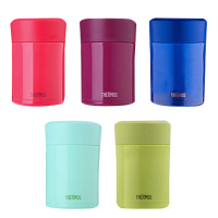 膳魔師焖烧杯470ml不锈钢带泄气阀TCLA-470S(颜色随机)