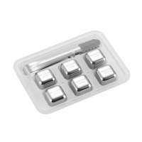 美厨冰块模具304不锈钢制冰冰格带硅胶冰夹MCPJ8161