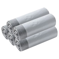 美厨垃圾袋45*50cm加厚抽绳袋5卷75只MCPJ9470