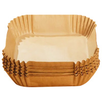 美厨硅油纸16cm*80张方形专用空气炸锅纸MCPJ2240