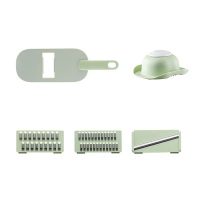 美厨刨丝器厨房切菜器多功能三刀片切丝器擦丝器MCPJ1764