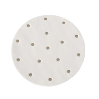 美厨蒸笼纸一次性15cm不粘垫纸蒸包子纸100张MCPJ1634