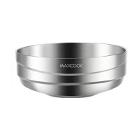 美厨碗18cm大汤碗双层隔热304不锈钢餐具MCWA613