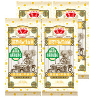 鲁花挂面方便速食微发酵活性考拉鸡蛋精细面条600g*4袋