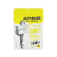 三只松鼠柠檬干即食柠檬片泡水酸甜水果干休闲小吃66g*1袋