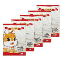 三只松鼠拉面丸子休闲零食干脆面便携香脆小吃85g*5袋
