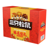 三只松鼠坚果礼盒10袋装混合坚果炒货零食大礼包1140g*1箱