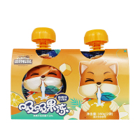 三只松鼠吸吸果冻两联包香橙味即食休闲果汁饮料160g*1袋