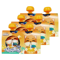 三只松鼠吸吸果冻两联包香橙味即食休闲果汁饮料160g*3袋