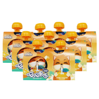 三只松鼠吸吸果冻两联包香橙味即食休闲果汁饮料160g*5袋