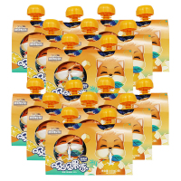 三只松鼠吸吸果冻两联包香橙味即食休闲果汁饮料160g*10袋