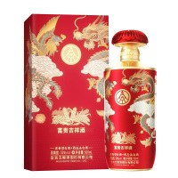 五粮液白酒富贵吉祥金装52度浓香型白酒500ml