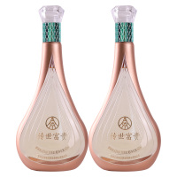 五粮液白酒52度传世富贵水滴浓香型白酒500ml*2瓶