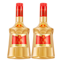 五粮液白酒上选经典帝王金52度浓香型白酒500ml*2瓶