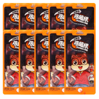 三只松鼠小鸡腿奥尔良味零食小吃特产熟食鸡肉120g*10袋