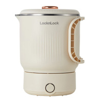 乐扣乐扣电水壶0.8L便携式烧水壶热水壶EJK3725WHT