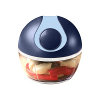 西屋拉蒜器170ml一机多用量小精细螺旋弧形刀片拉蒜器WJR39