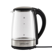 乐扣乐扣电水壶2L家用玻璃水壶烧水壶开水壶EJK3455BLK
