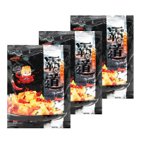 三只松鼠霸道红油面皮方便冲泡速食麻辣凉皮解馋小吃115g*3袋