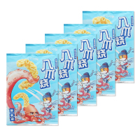 三只松鼠八爪烧酱爆烧烤味儿时怀旧小吃零食膨化80g*5袋