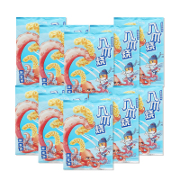 三只松鼠八爪烧酱爆烧烤味儿时怀旧小吃零食膨化80g*10袋
