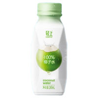 轻上椰子水无菌冷灌快速锁鲜含电解质100%椰子水245ml*6瓶