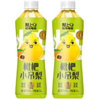 轻上饮料清润甘甜慢火熬炖无菌冷罐0添加糖0脂肪银耳枇杷小吊梨1L*2瓶