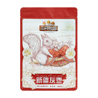 三只松鼠新疆灰枣即食免洗枣休闲小吃红枣零食150g*1袋