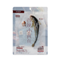 三只松鼠香辣小黄鱼口袋海鲜便携独立包装休闲海味零食96g*1袋