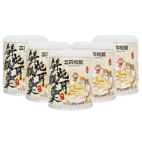 三只松鼠鲜炖银耳羹即食免煮小吃枸杞红枣罐头饮料200g*5罐