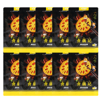 三只松鼠脆藕黑鸭味新鲜香辣藕片卤味零食休闲小吃150g*10袋