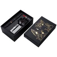 凌美钢笔F尖笔身ABS材质狩猎者墨水邂逅插画礼盒套装(颜色随机)