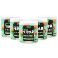 三只松鼠什锦罐头混合水果罐头夏季解馋即食便携小吃200g*5罐