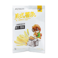 三只松鼠美式薯条马铃薯土豆休闲香脆小吃零食75g*1袋
