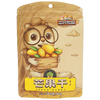 三只松鼠芒果干经典零食即食蜜饯果脯水果干小吃116g*1袋