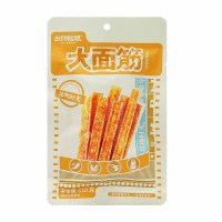 三只松鼠大面筋麻辣零食直尺辣条怀旧解馋小吃食品110g*1袋