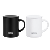 膳魔師马克杯320ml不锈钢保温带杯盖TJDG-323(颜色随机)