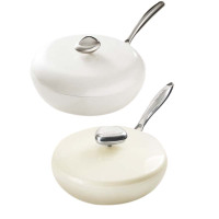 温仑山锅具两件套耐磨鹅卵石炒锅煎锅两件套AVE02010038