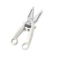 温仑山厨房剪刀持久锋利不锈钢多功能厨房磁吸剪刀VE026