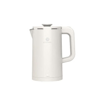 利仁电水壶1.5L双层防烫锈钢内胆全钢无缝内胆SH-S1535