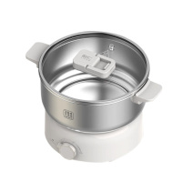 利仁电火锅2L不锈钢无涂层电锅电热锅DHG-180F升级款