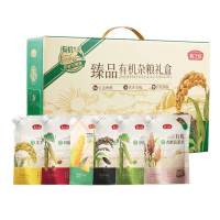燕之坊臻品有机杂粮礼盒绿豆高粱米黑米五谷悦享款3kg