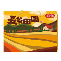 燕之坊五谷田园礼盒小黄米燕麦片糙米红米玉米渣2.4kg