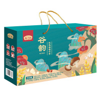 燕之坊谷韵礼盒黄小米黑米薏仁米红小豆粗粮干货1.755kg