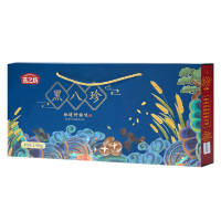 燕之坊黑八珍礼盒黑豆黑米黑麦仁黑苦荞干货杂粮2.45kg