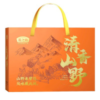 燕之坊清香山野六福礼盒香菇灰枣杏鲍菇真姬菇木耳银耳641g