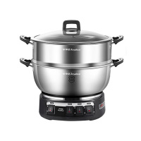 荣事达电炒锅5L多功能不粘多用途家用炒锅单笼RS-FG28